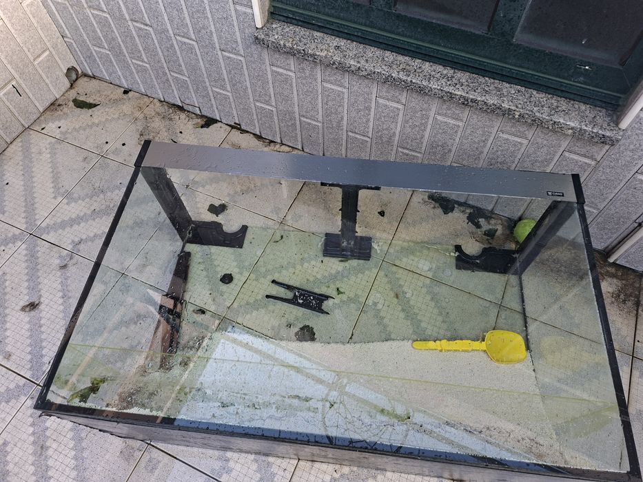 Aquario de praticamente 1 metro