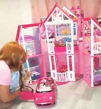 Casa e carro barbie