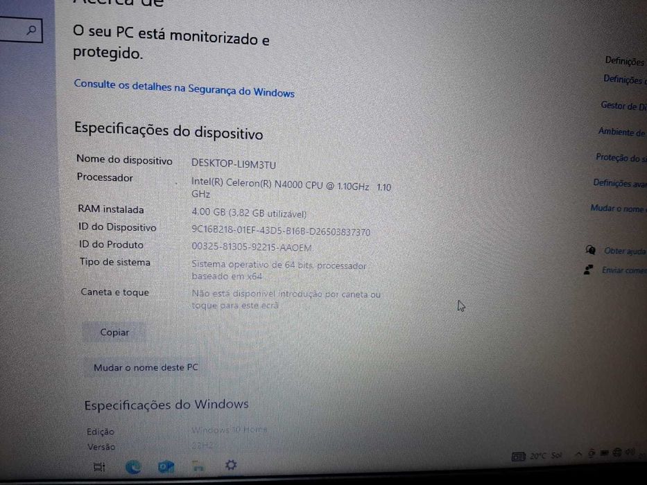 Vendo PC HP de 2019