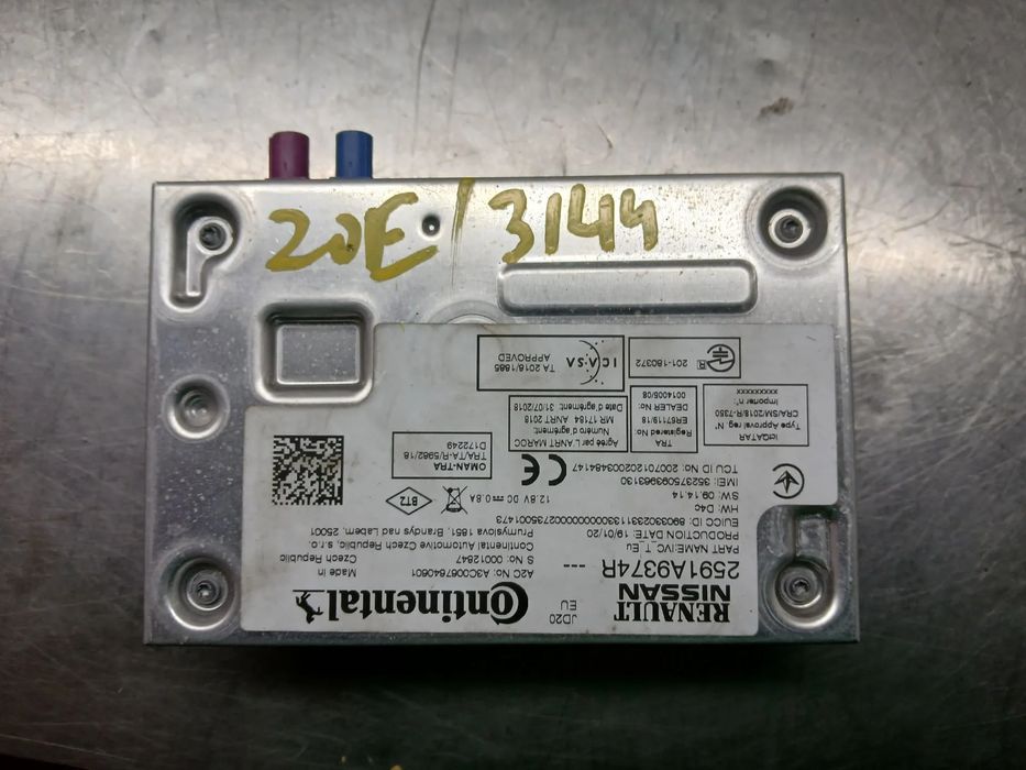 Módulo genérico RENAULT Zoe (BFM_)