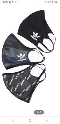 Adidas originals маски 3шт.упаковка новые Оригинал