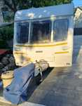 Lunar 464  Przyczepa kempingowa Lunar 2004 rok z łazienką zarejestrowana transpor