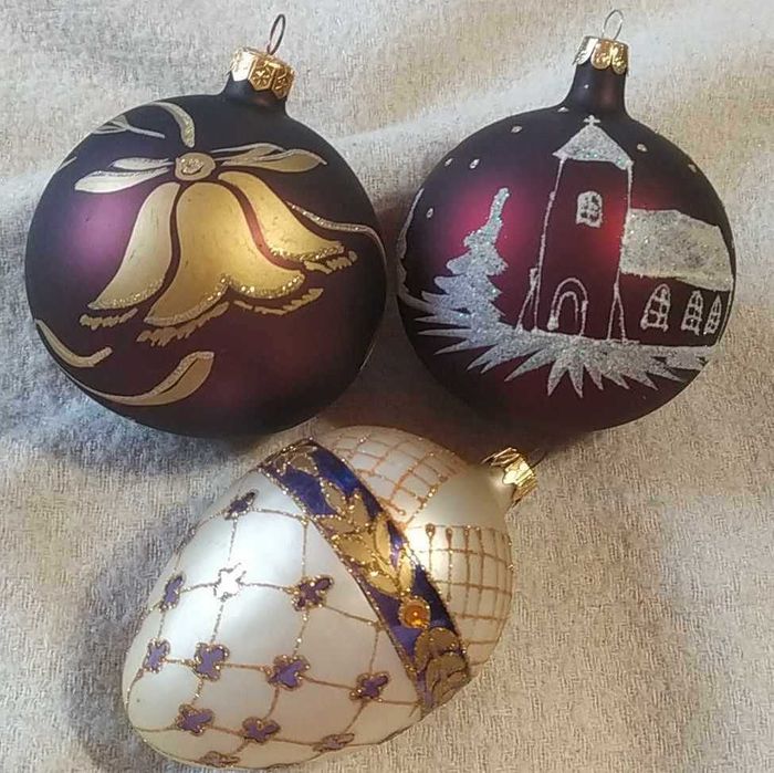 Bombki i ozdoby choinkowe, zestawy
