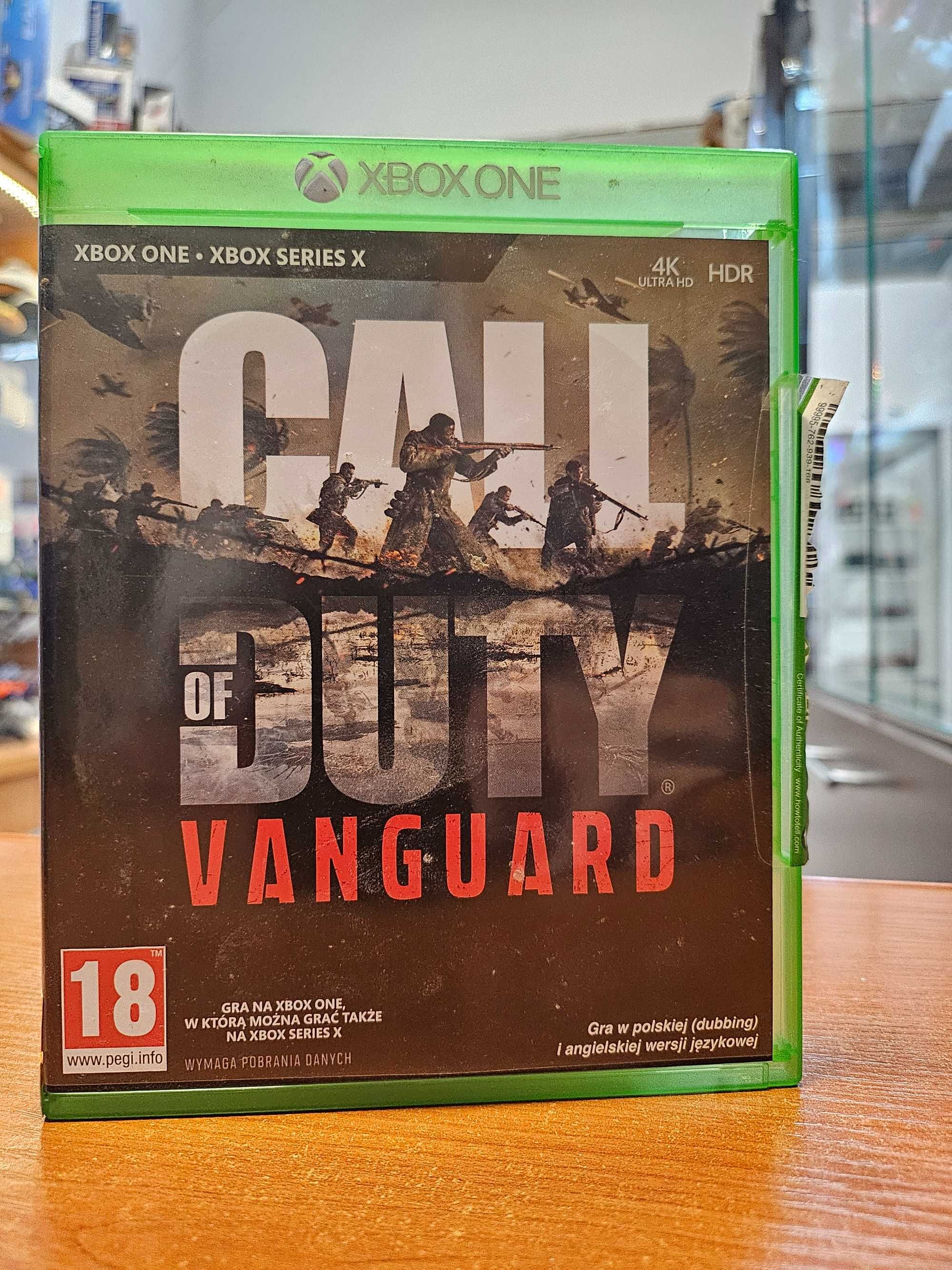 Call of Duty: Vanguard XBOX ONE Series X PL PO Polsku Sklep Wysyłka