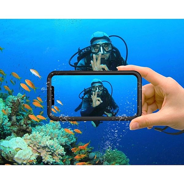 Etui Tech-Protect ShellBox wodoodporne IP68 na iPhone 13 - czarne