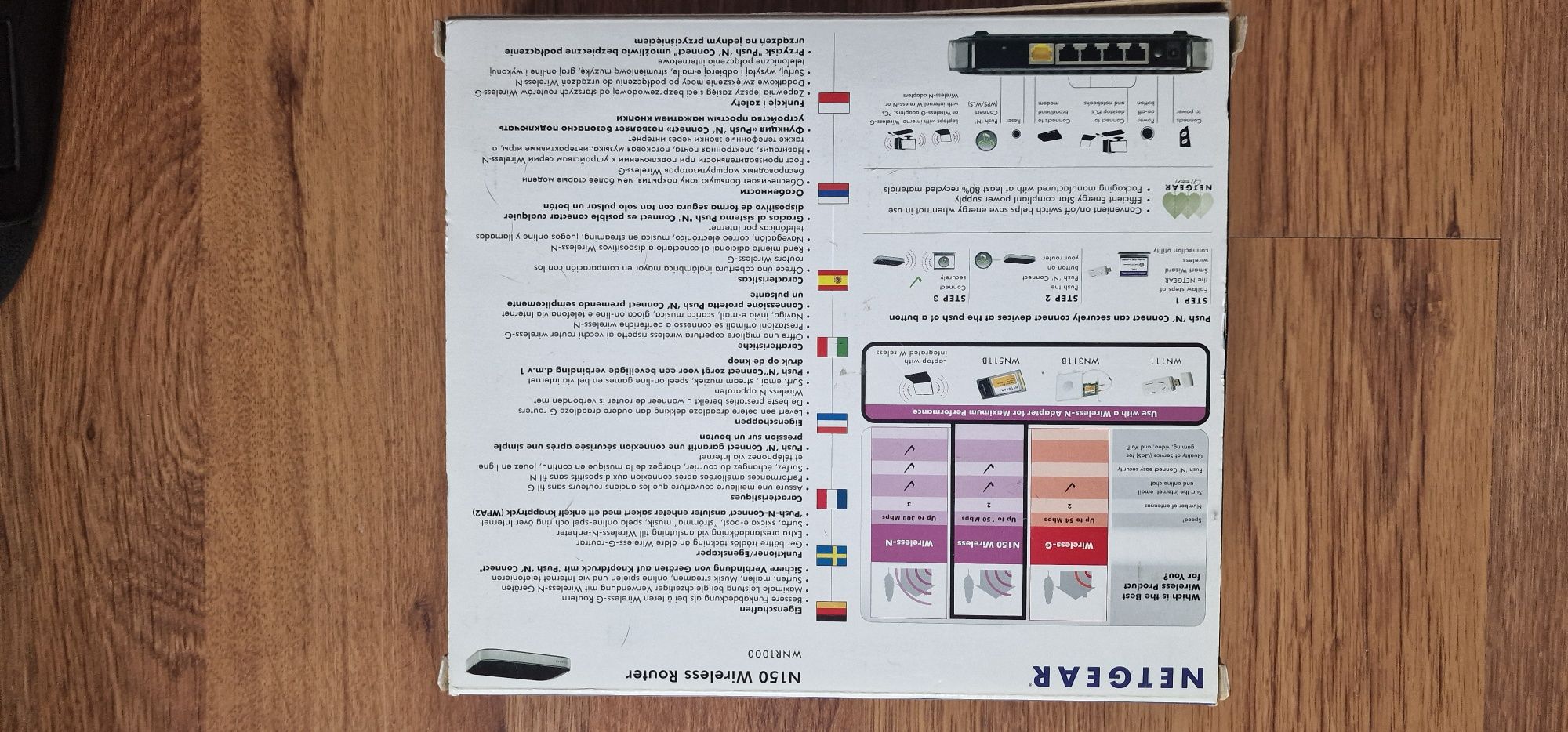 Router Netgear N150 - WNR1000