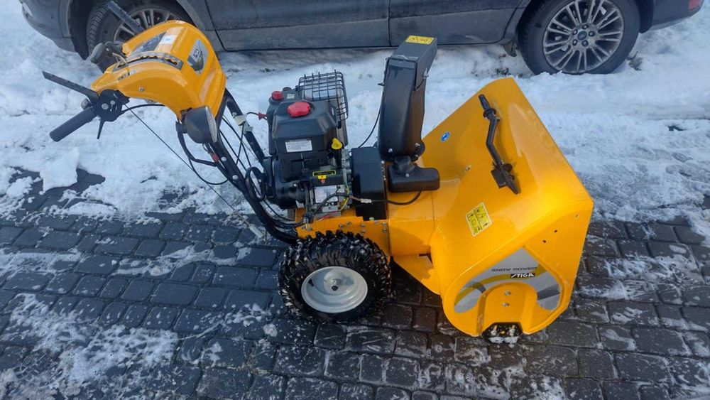 Odśnieżarka spalinowa Stiga Snow Power stan idealny oświetlenie napęd