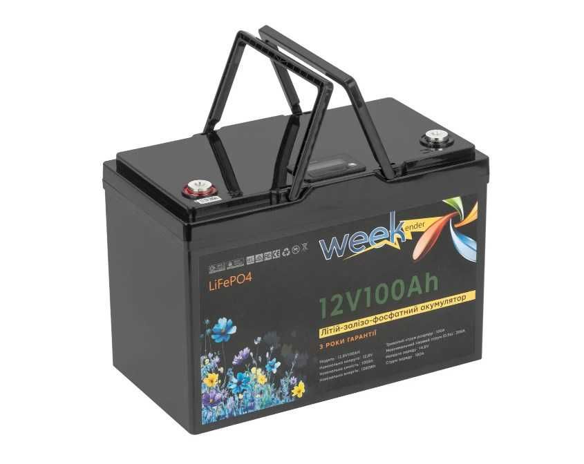 Акумулятор Гелевий / Літій-залізо-фосфатний Weekender 100 Ah 12.8