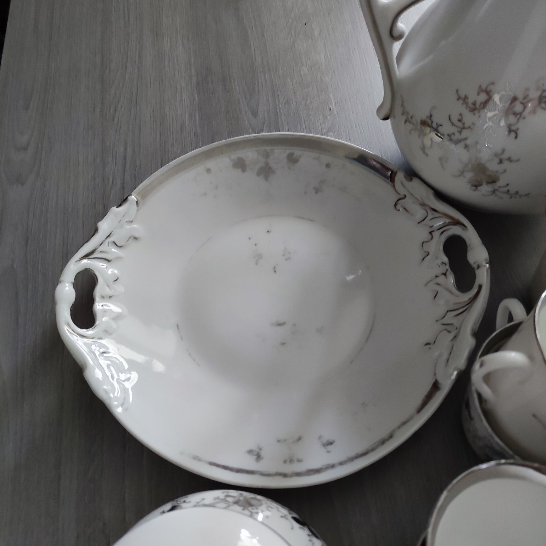 Serwis do herbaty - przedwojenna porcelana - unikat!
