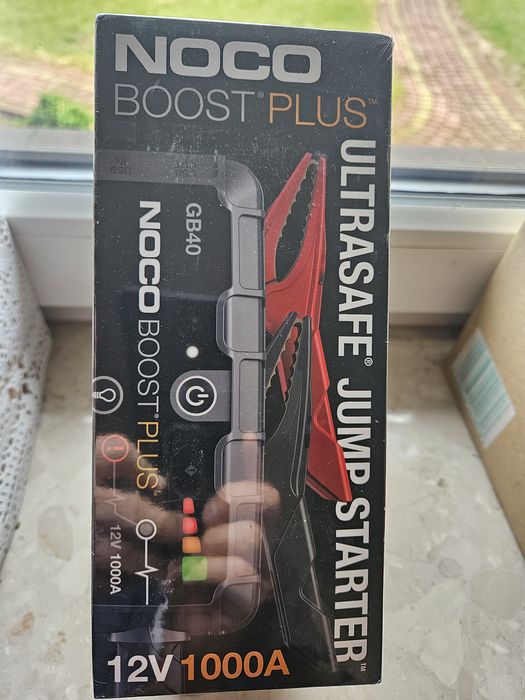 NOWY Noco GB40 lithium 1000 amp urządzenie rozruchowe starter booster