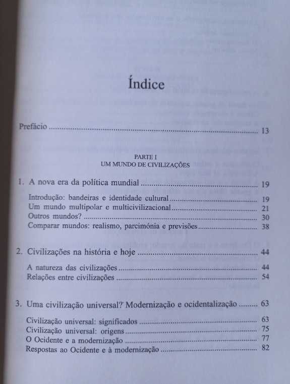 O Choque das Civilizações - Samuel P. Huntington