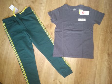 Spodnie i koszulka r 134 z metkami