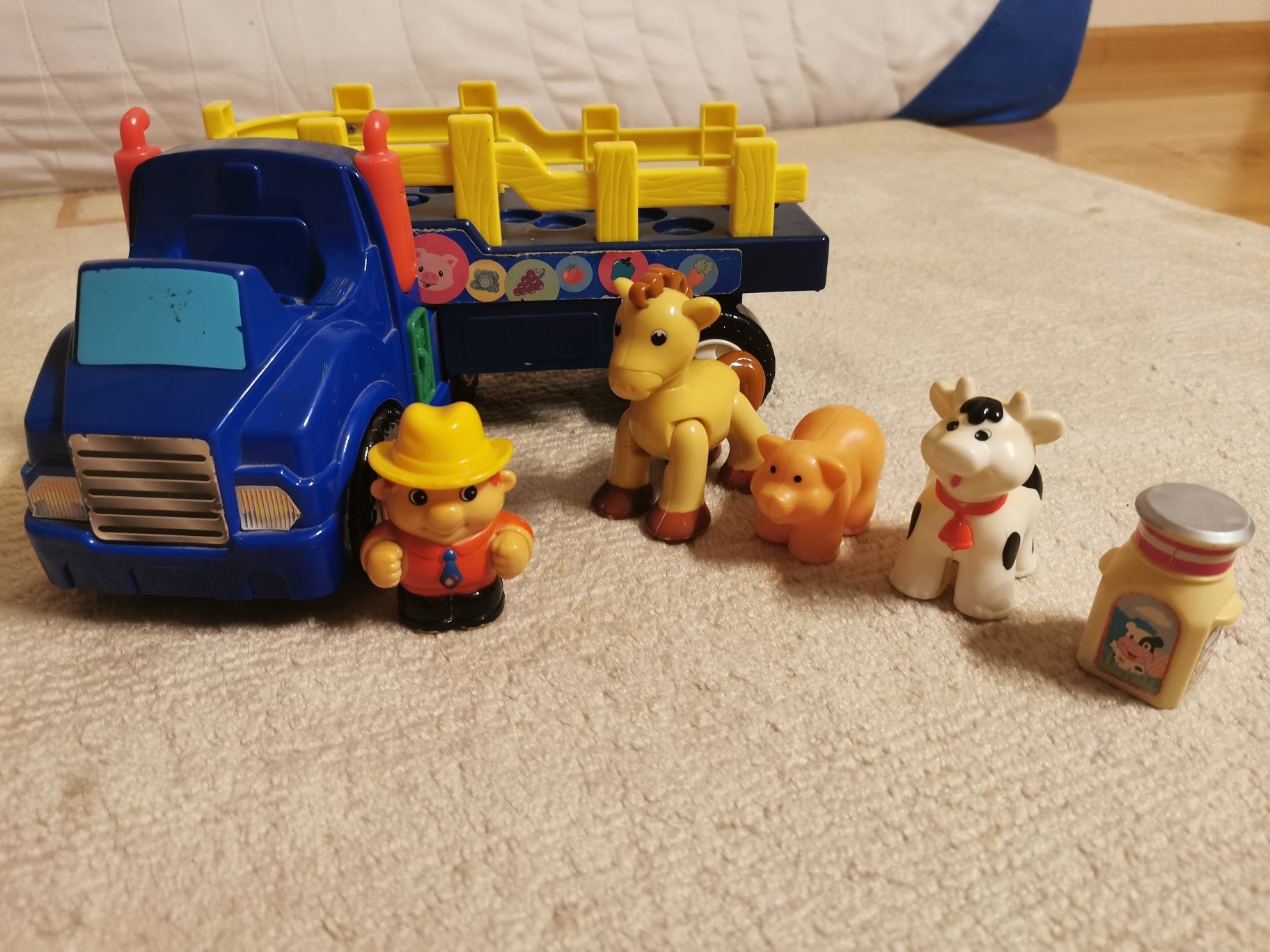 Auto farmera zwierzątka