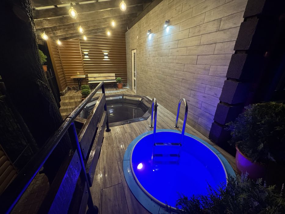 Чан з виглядом на ліс!Джерельна вода!Готельні номери!Трускавець