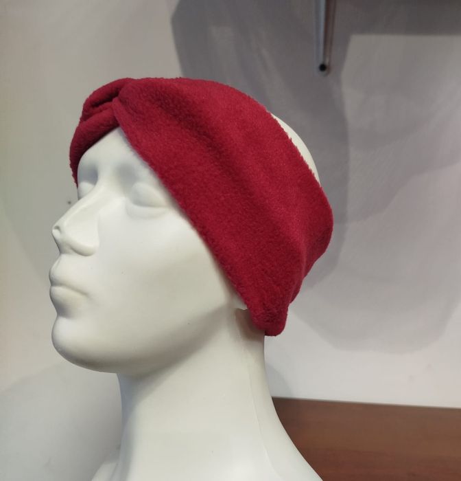 Różowa opaska milutka na glowe uszy