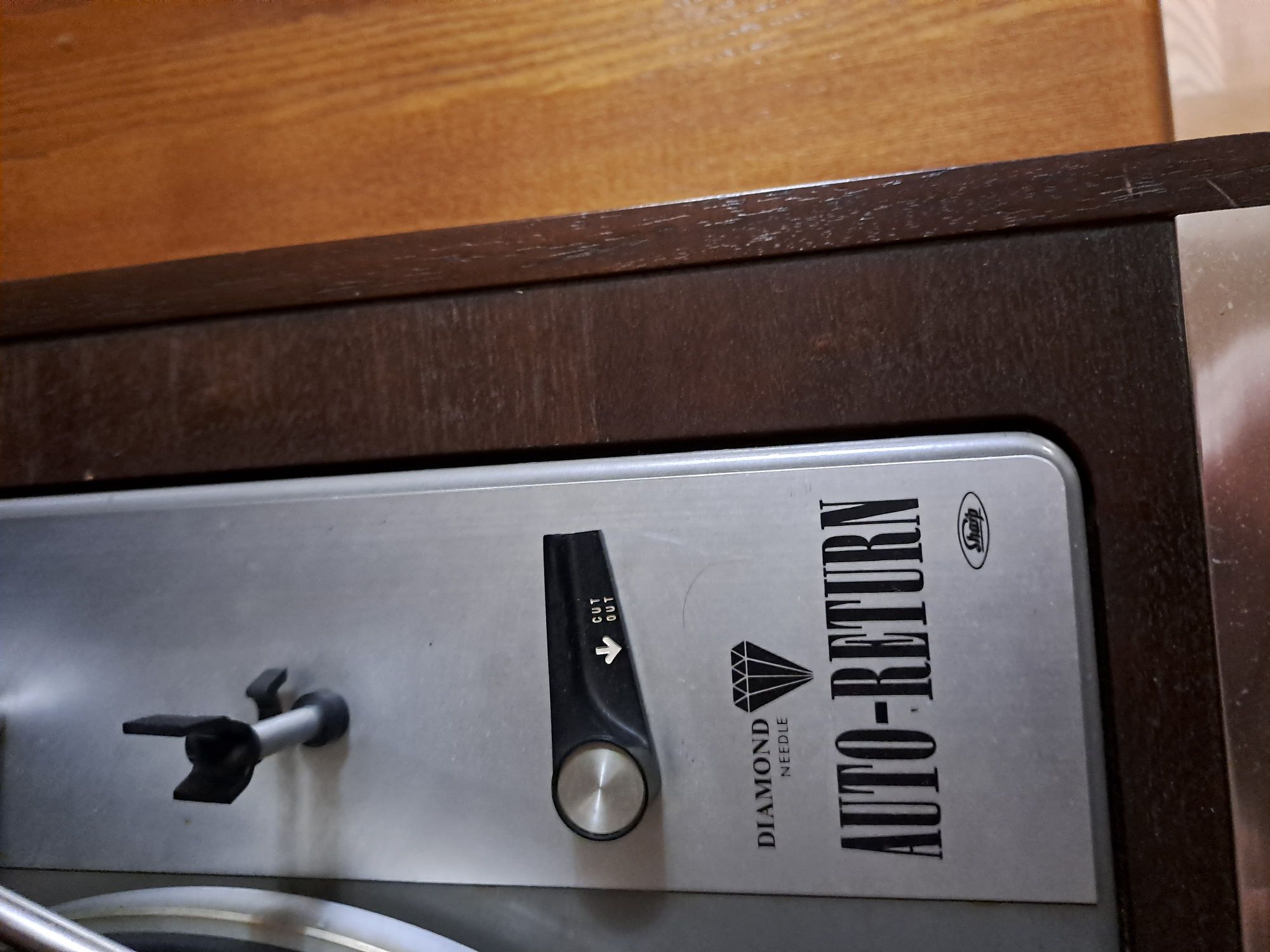 Gramofon kombaj lampowy Sharp FM MULTIPLEX AMP GS-5500