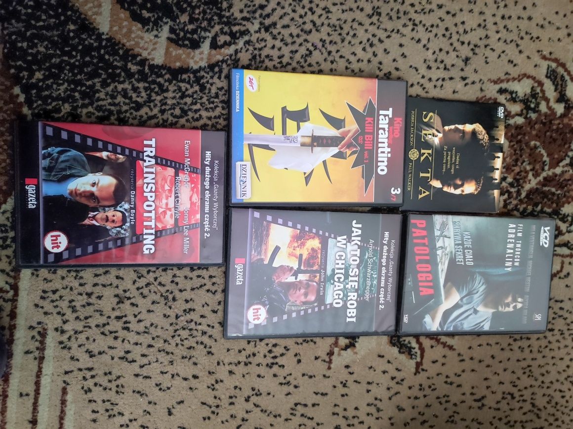 Filmy na DVD kilka sztuk