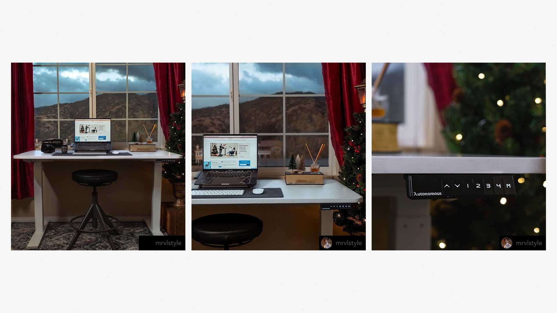 Blat do biurka - White Oak - Autonomous Desk Surface