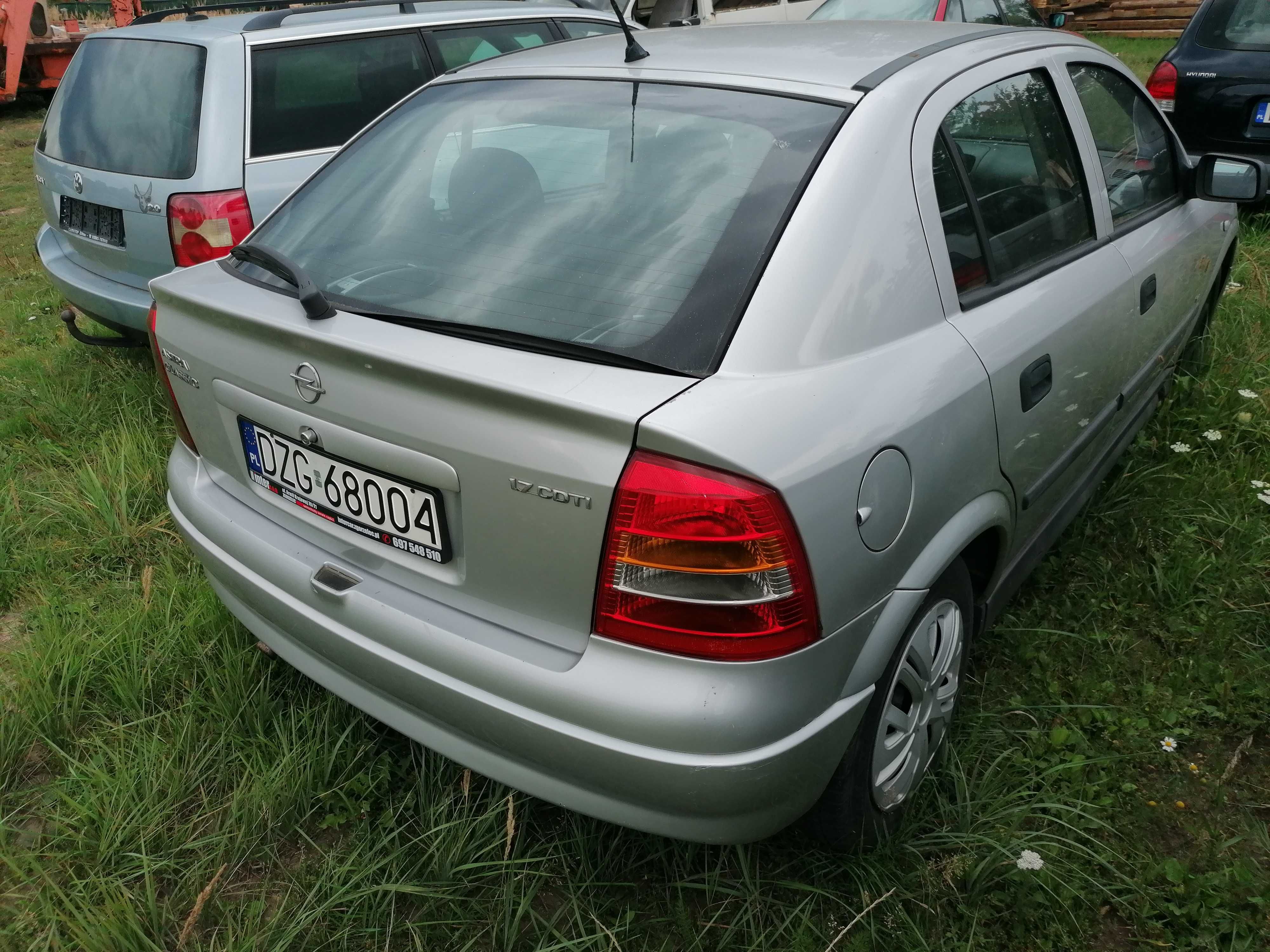 Opel Astra G 1,7CDTI 2006r Karoseria z przeznaczeniem na części