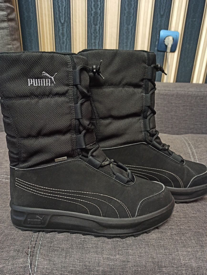 Термоботінки зимові сапожки puma caminar 3 goretex
оригінал,