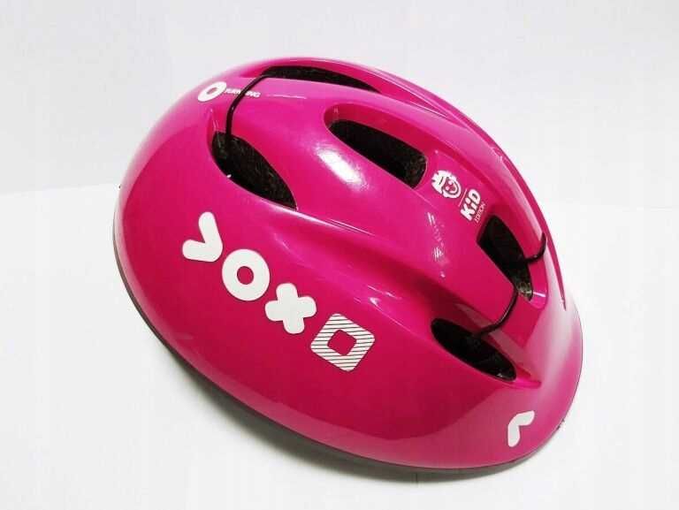 PIĘKNY kask rowerowy, rolki, hulajnoga ...  btwin  52-56 idealny