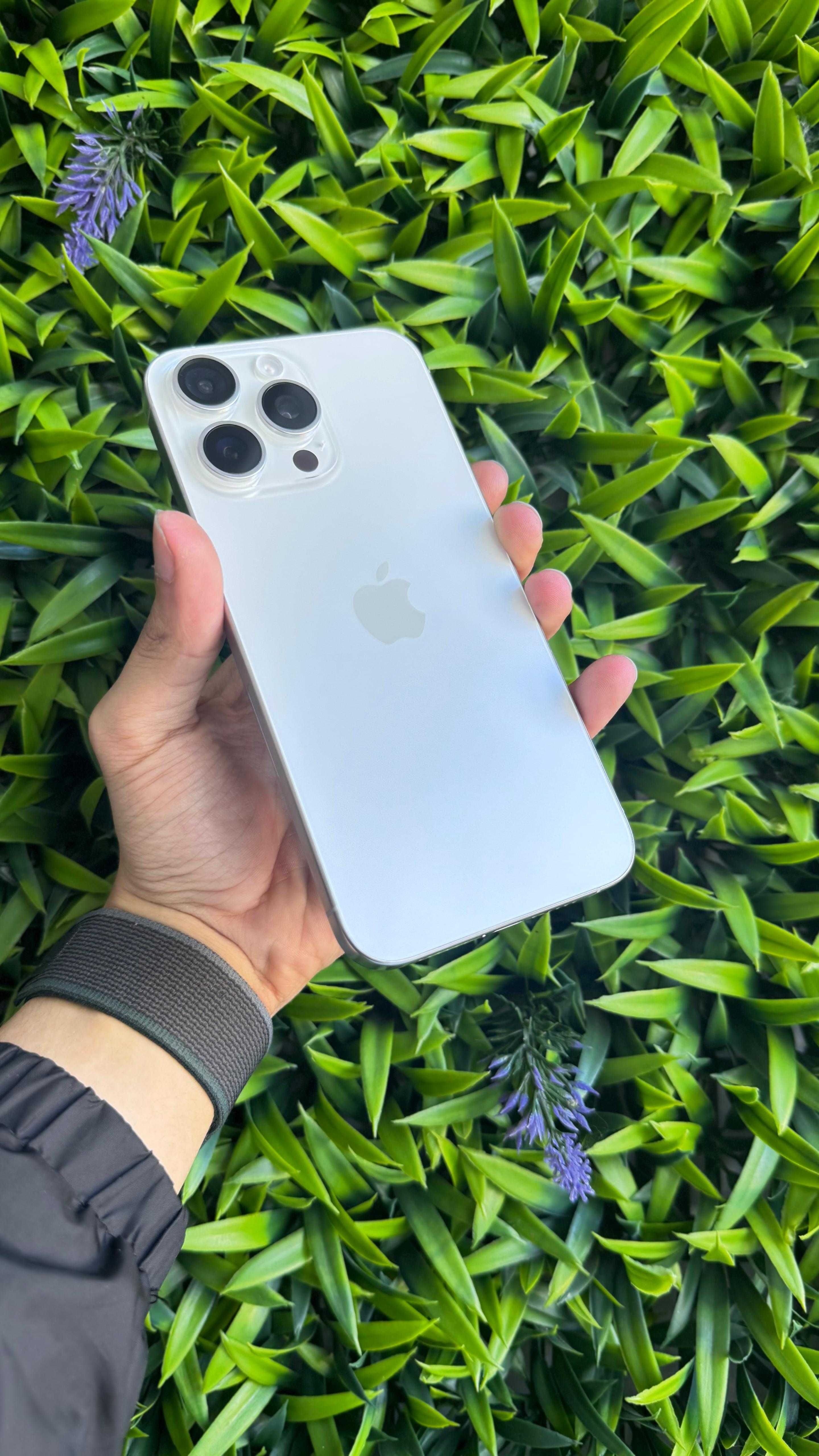 iPhone 15 Pro Max 256GB 6.7″ Branco Titânio - Loja Ovar