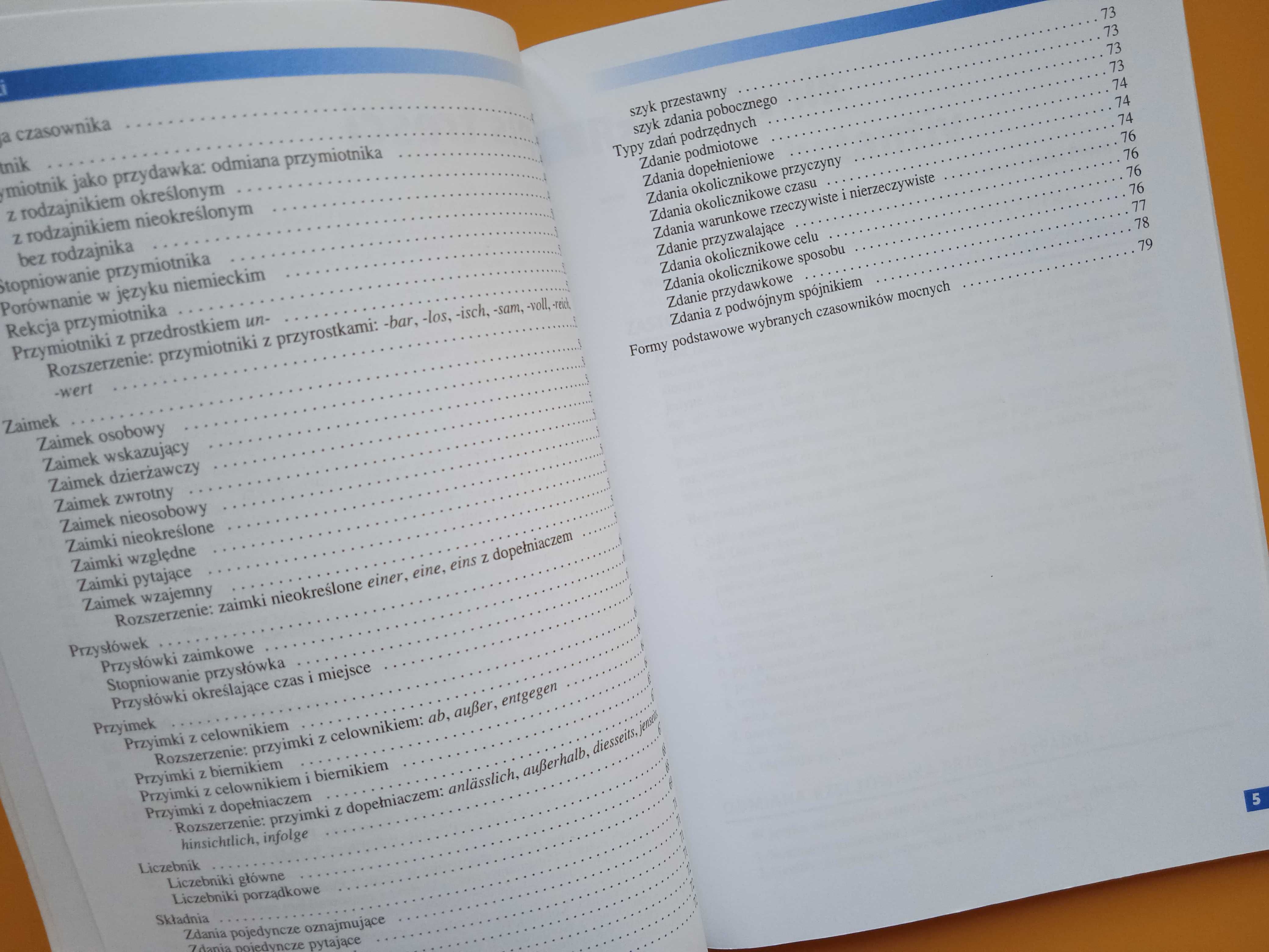 Gramatyka. Język niemiecki. Wydawnictwo Greg