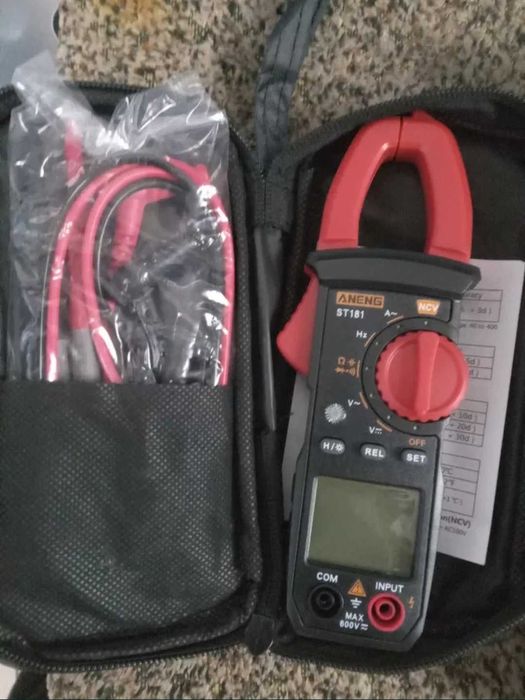 цифрові струмовимірювальні кліщі  мультиметр ANENG ST181