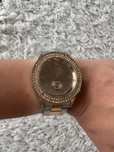 Relógio prateado e rose gold Parfois