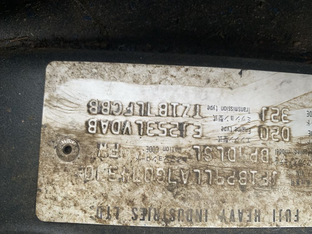 Subaru на запчастини 2,5 бензин 2004 р та 2007