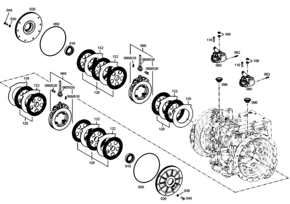 Cylinder hamulca Deutz-Fahr Zacisk Agrotron Seria 6, 7 P-CShift TTV
