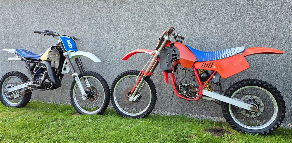 2 SZTUKI CAGIVA WMX 125 2T 1987/8r ! KLASYK Cross  cr kx rm 500 yz 490