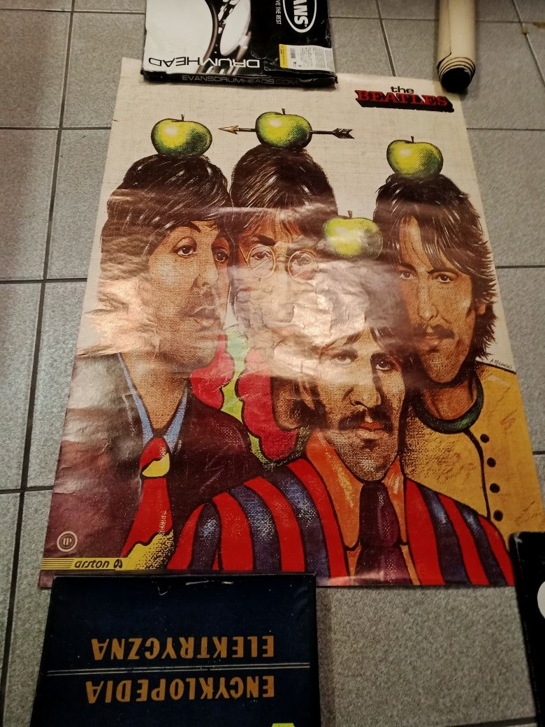 Plakat the Beatles Andrzej Pagowski