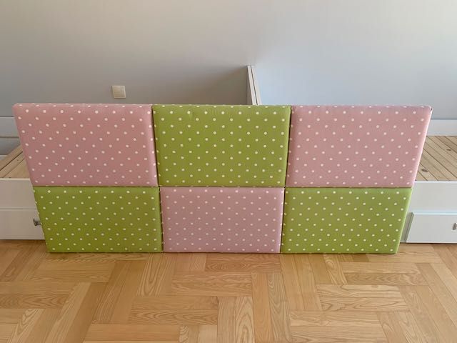 Zagłówek modułowy, panele tapicerowane MADE FOR BED