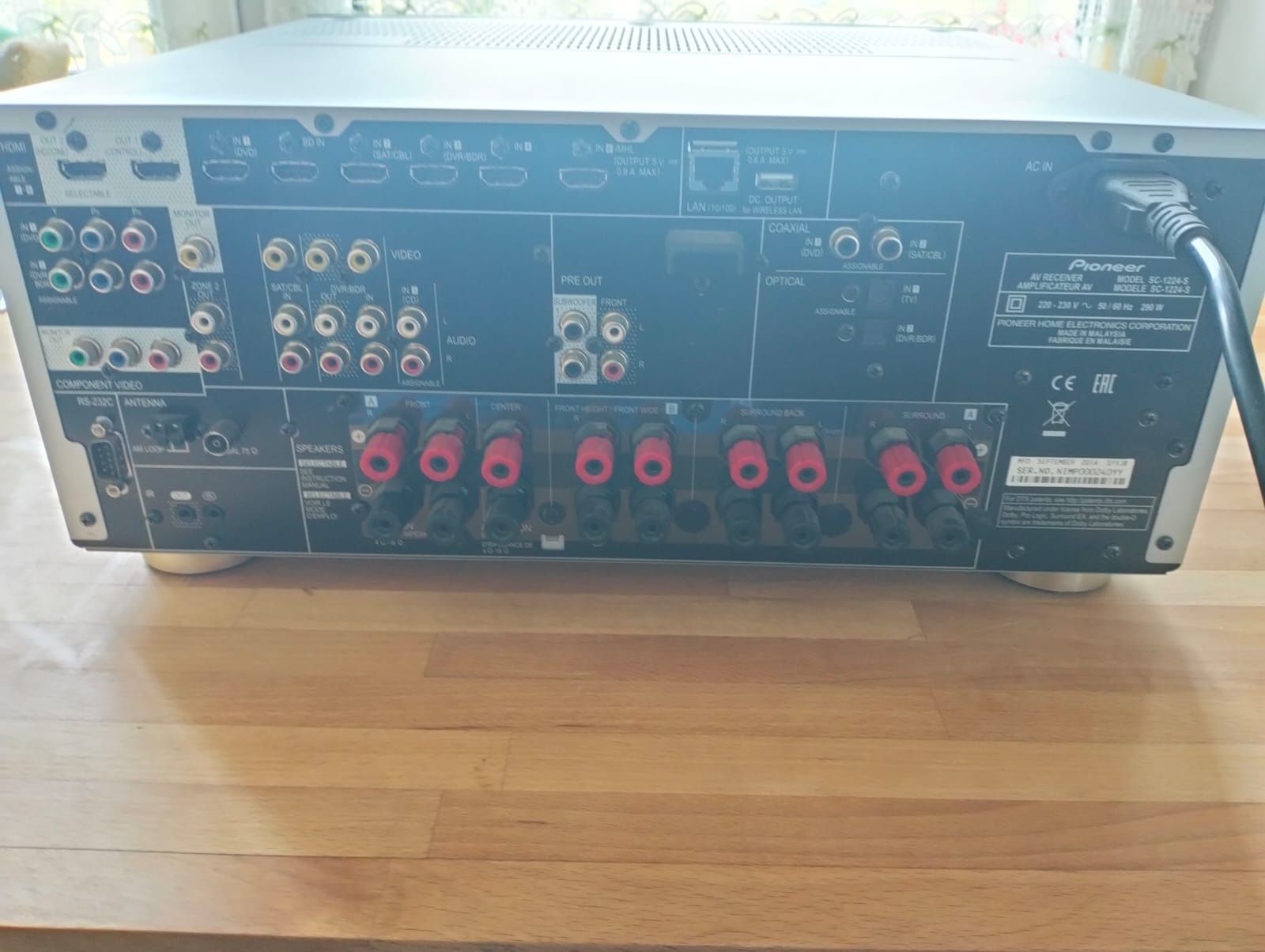 Amplituner Pioneer SC-1224-K