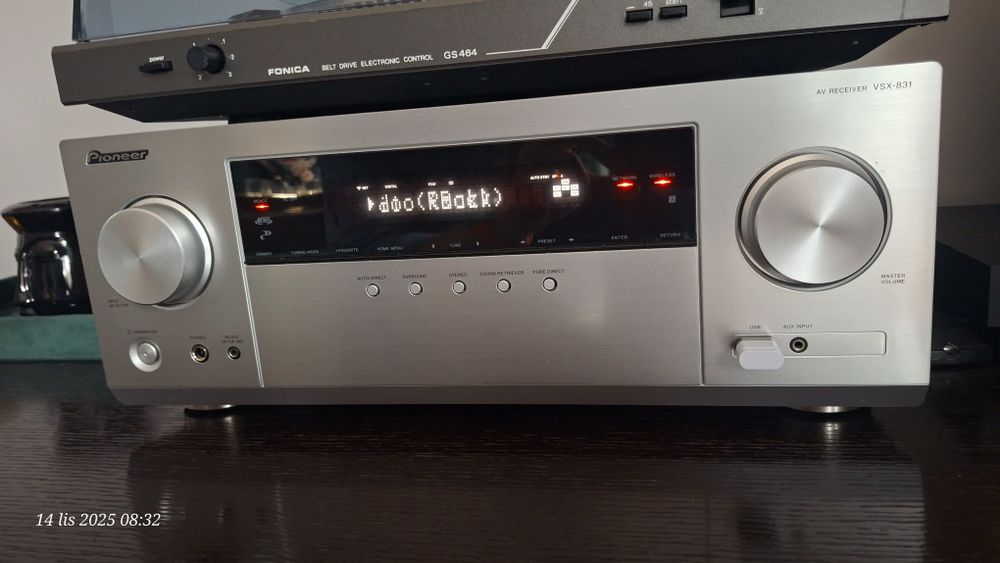 Pioneer VSX 831 Wi-Fi srebrny
