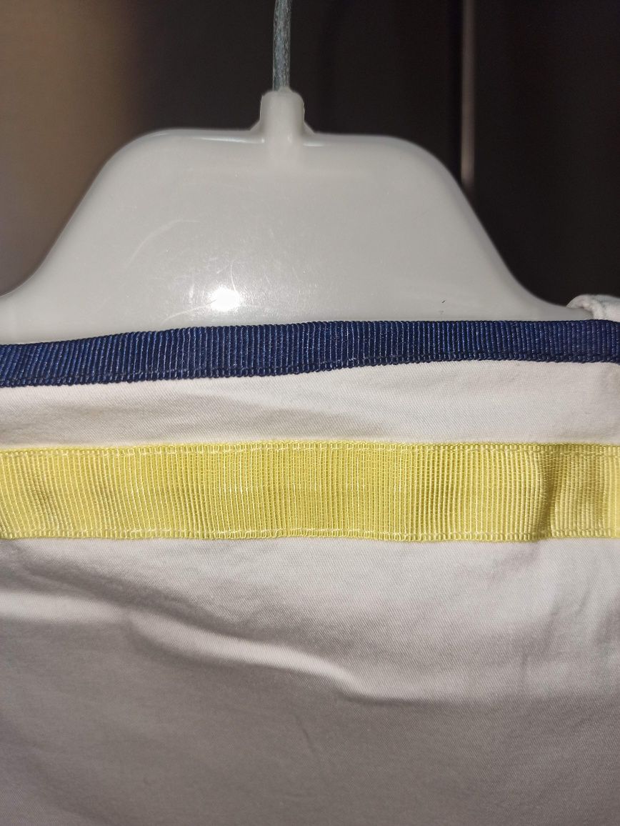 Vestido algodão, estilo marinheiro NOVO 4/5 anos