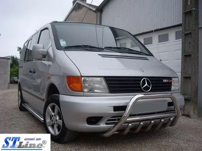 Кенгурятник Mercedes Vito 638 639 447 бокові пороги труби захист