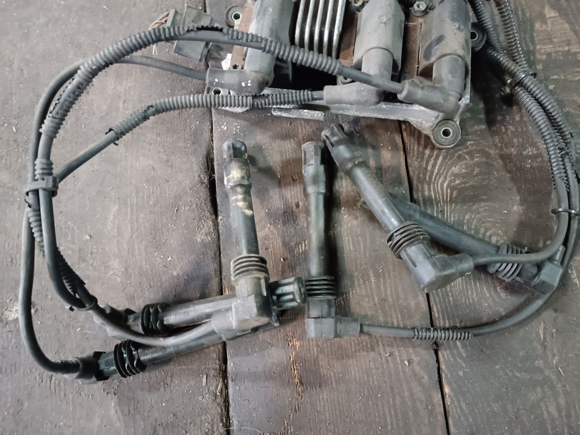 Cewka zapłonowa przewody komplet audi a4 A6 C5 passat B5 2.4 V6 2.8