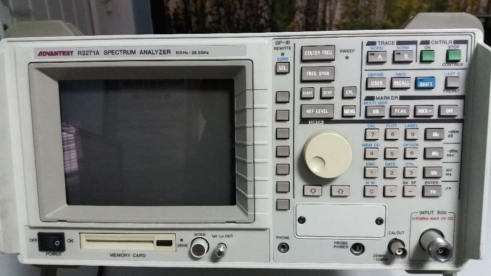 Analisador  Espectro Advantest R3271A 100Hz a 26.5GHz