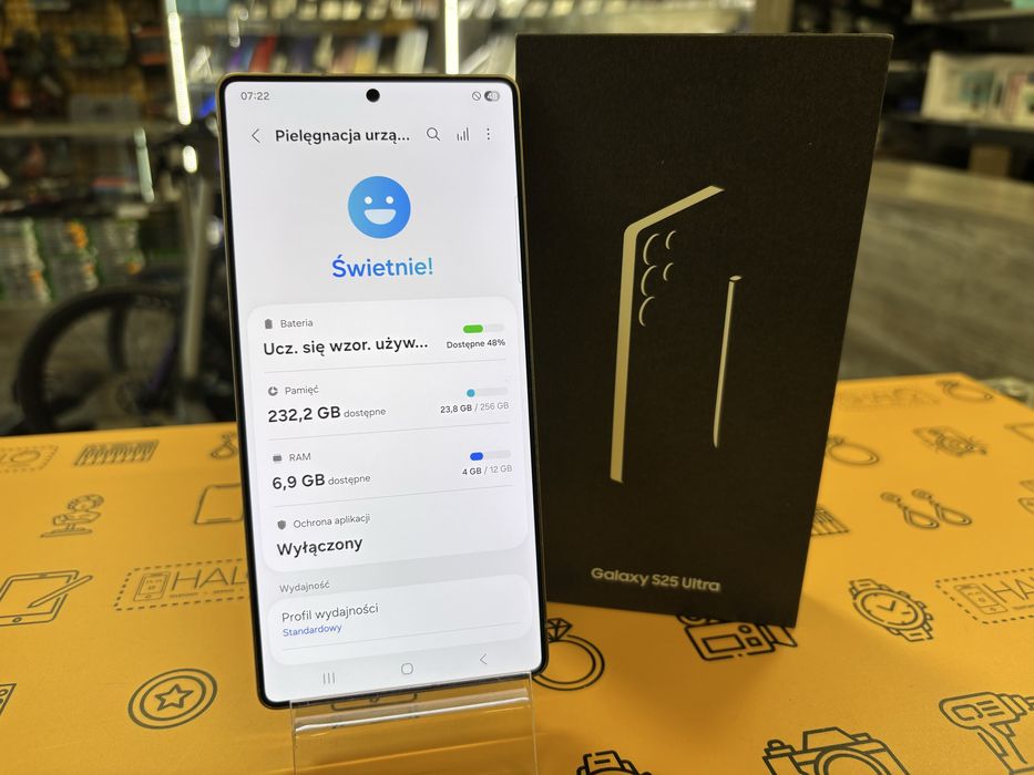 Jak Nowy! Samsung S25 Ultra 12/256GB Titanium Gray, Gwarancja! Halogsm