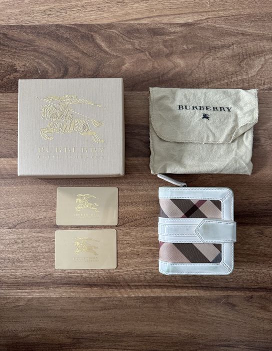 Burberry oryginalny portflel vintage