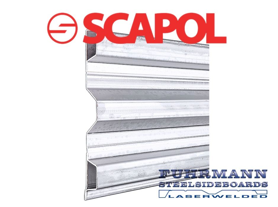 Profil burtowy HVAKKT 400 blacha 2,0 dł. 1m Burta stalowa do przyczep