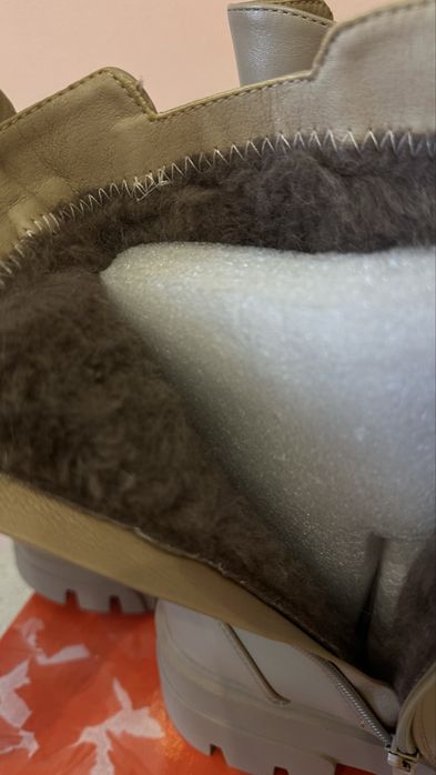 Челсі, черевики, ботінки нові бежеві  весна 39р