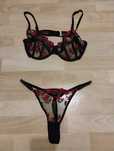 Bielizna erotyczna stanik stringi M