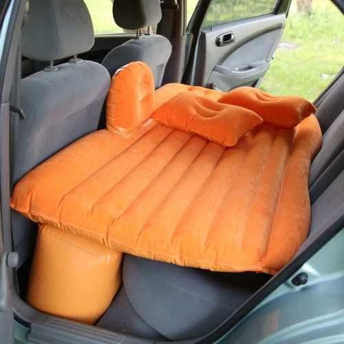 Автомобільний матрац 2 подушки та насос Надувний диван матрас в машину