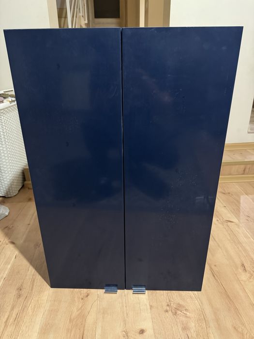 Szafka GoodHome Imandra 60x90x36 granatowy mat