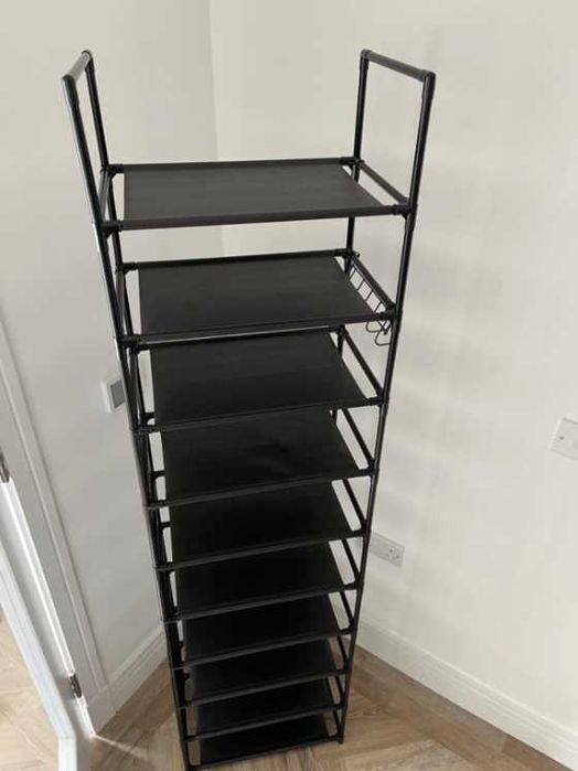Półka na buty NOWA szafka stojak regał 10 poziomów 173cm XXL organizer