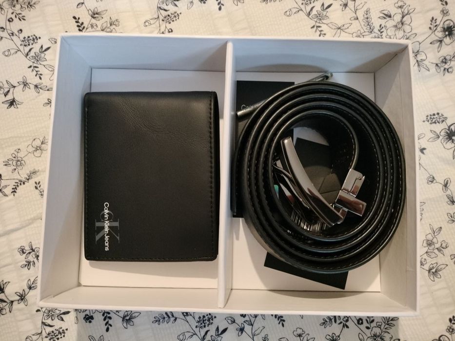 Подарочный набор мужской из натуральной кожи