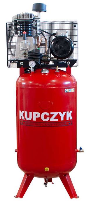 Pionowy Kompresor tłokowy 270 l 5,5kw 950 l/min Dostawa 0 zł